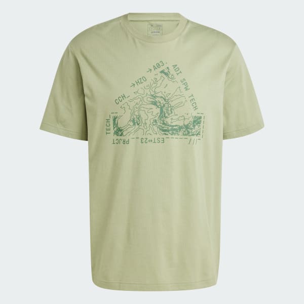 Green City Escape Landscape Graphic Tee