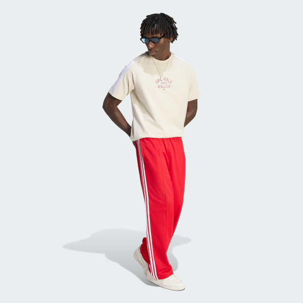 สีขาว เสื้อยืด WASHED GRAPHICS RINGER จาก ADIDAS ORIGINALS