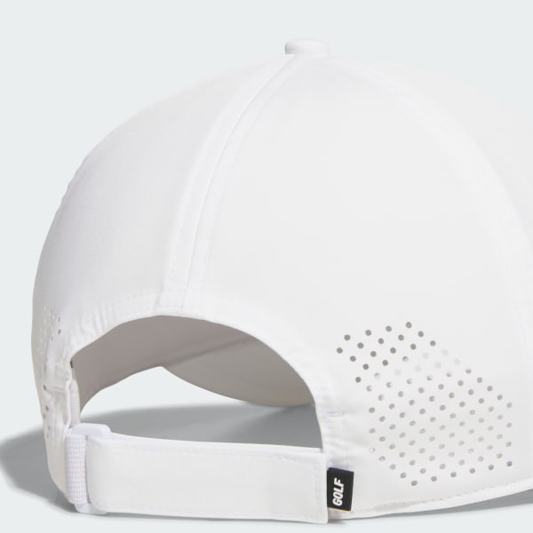 ホワイト メタル ロゴ キャップ