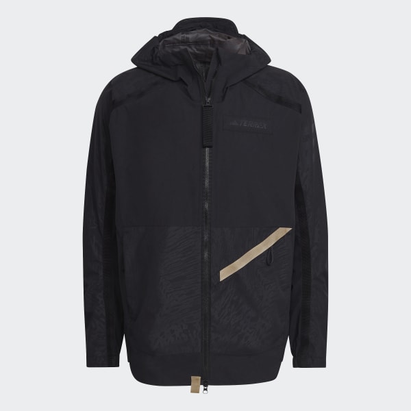 Schwarz TERREX Utilitas Regenjacke AW054