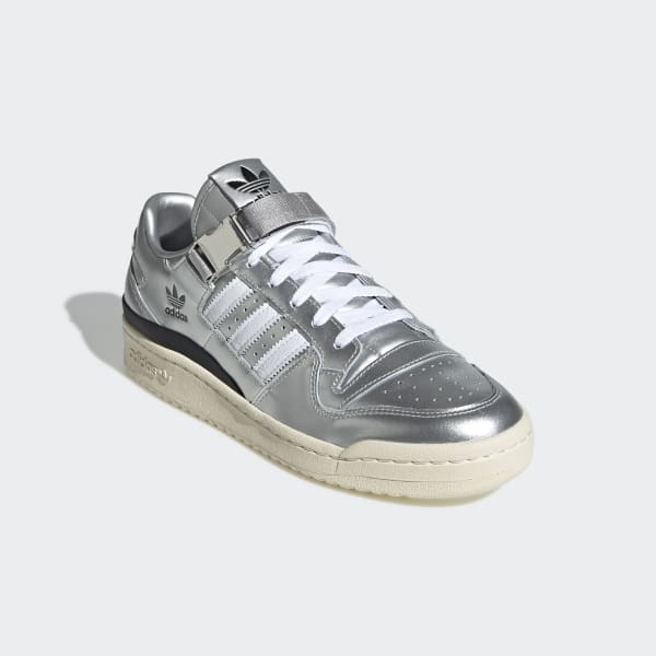 Silver Forum Low Shoes