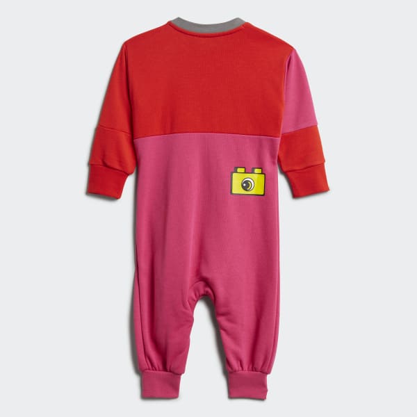 Burgundy adidas x LEGO® DUPLO® Onesie