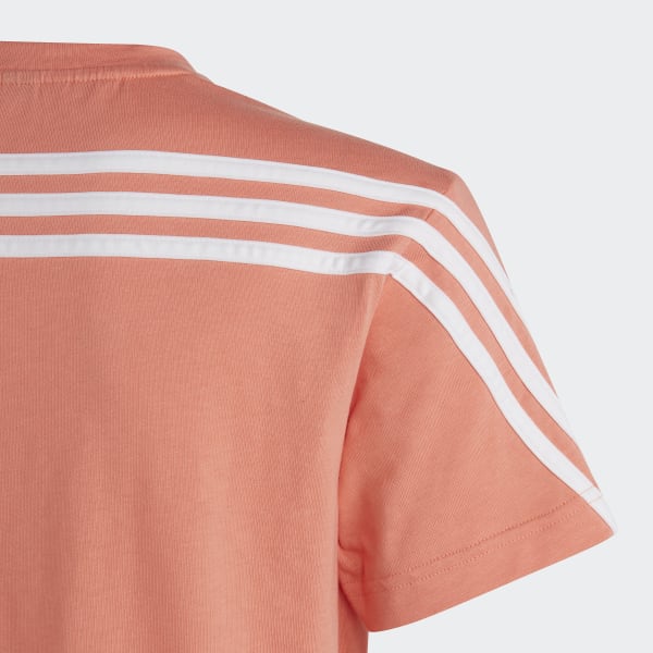 Πορτοκαλί Future Icons 3-Stripes Tee