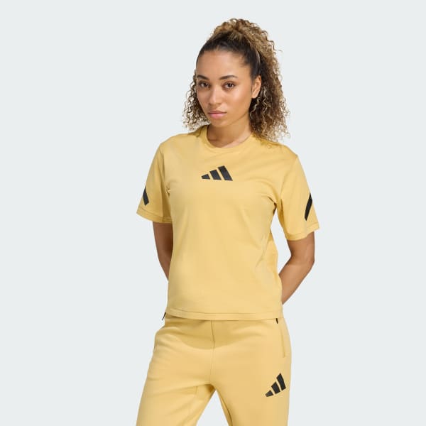 adidas T-shirt beige adidas Belgium