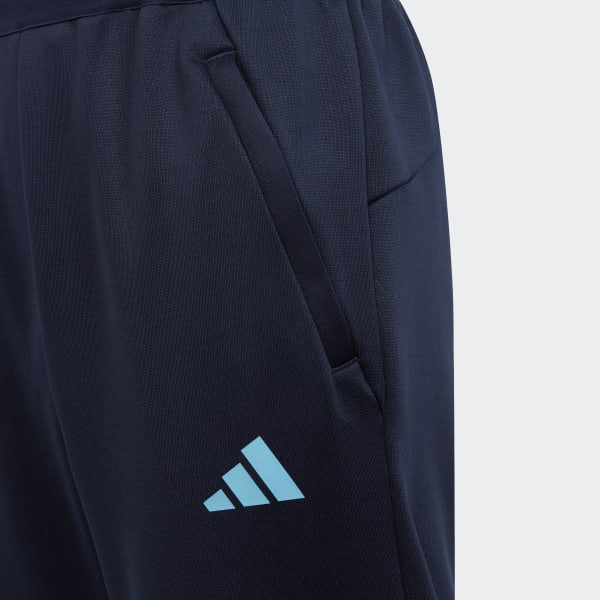 Niebieski Train Icons AEROREADY 3-Stripes Knit Pants