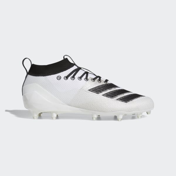 adidas Adizero 8.0 Cleats - White 