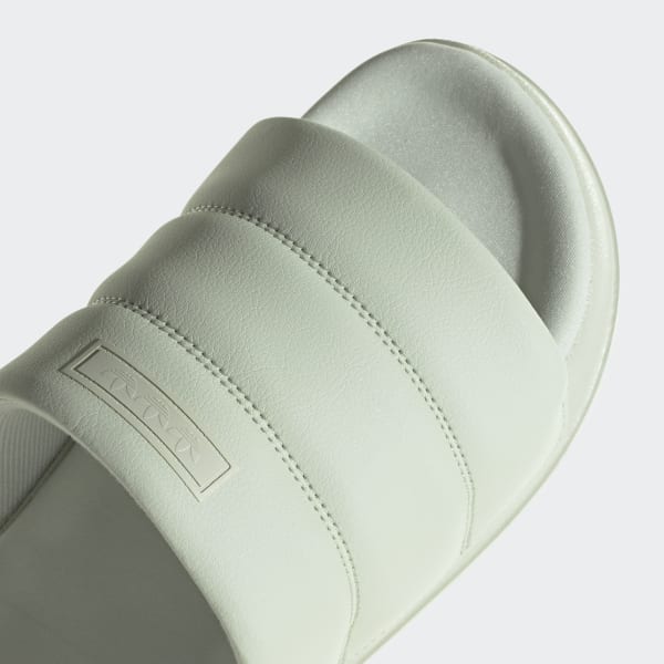 adidas Adilette Essential Slides - Green | Free Shipping