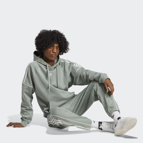 Zielony adidas Rekive Hoodie