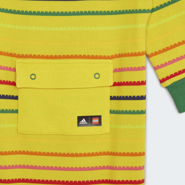 Gul adidas x Classic LEGO® sparkedragt