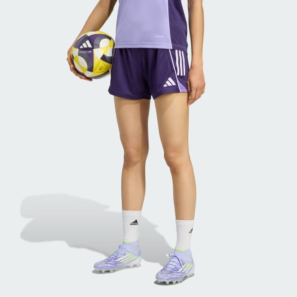 Violet Short d'entraînement court Tiro 25 Competition