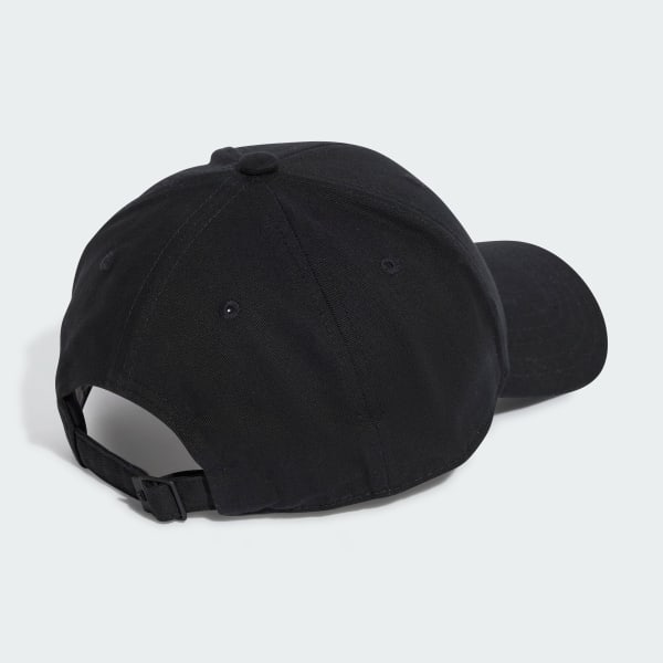 Svart Baseball Cap Cotton