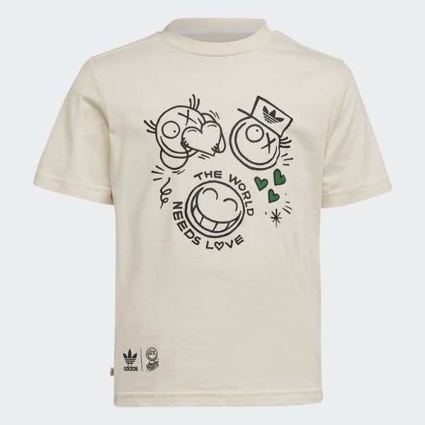 White Graphics Collab Tee DC514