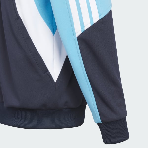 ブルー エッセンシャルズ カラーブロック WU ジャケット キッズ