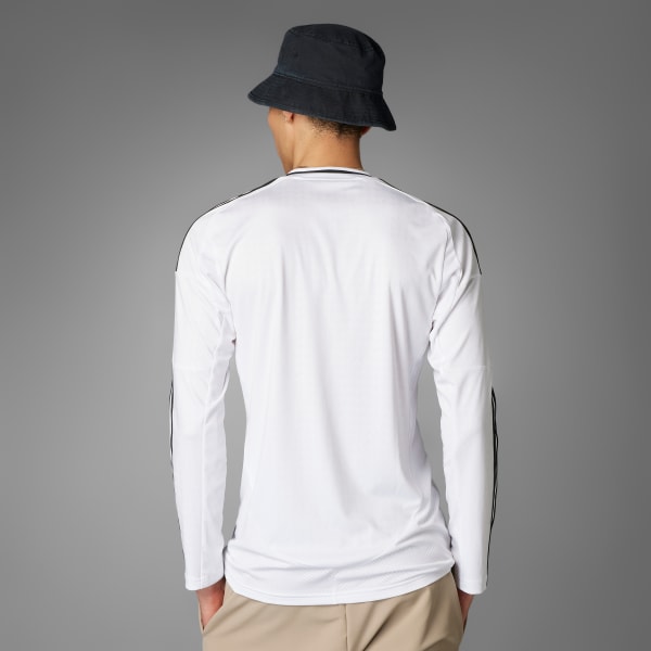 Adidas originals adicolor long sleeve football jersey in white cw1225 2025