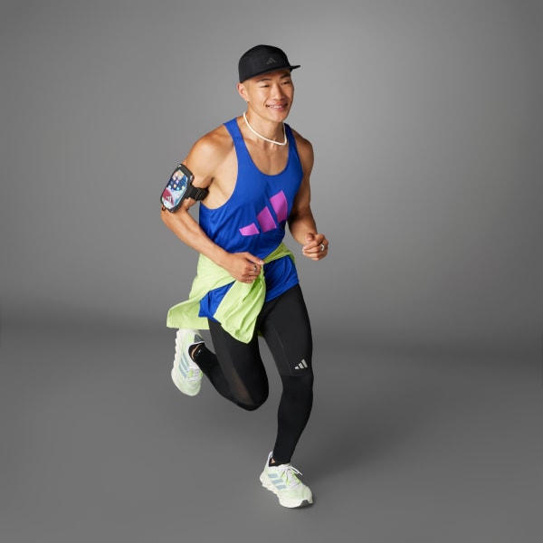 สีน้ำเงิน เสื้อกล้าม Run It