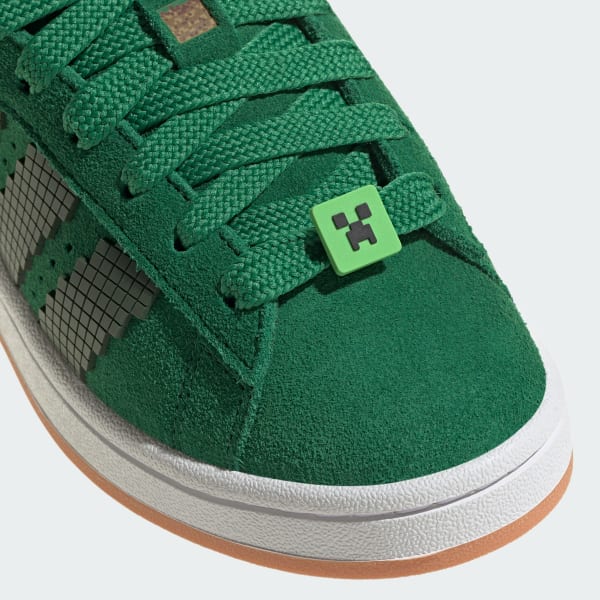 adidas Campus 00s X Minecraft Shoes Kids - Green | Free
