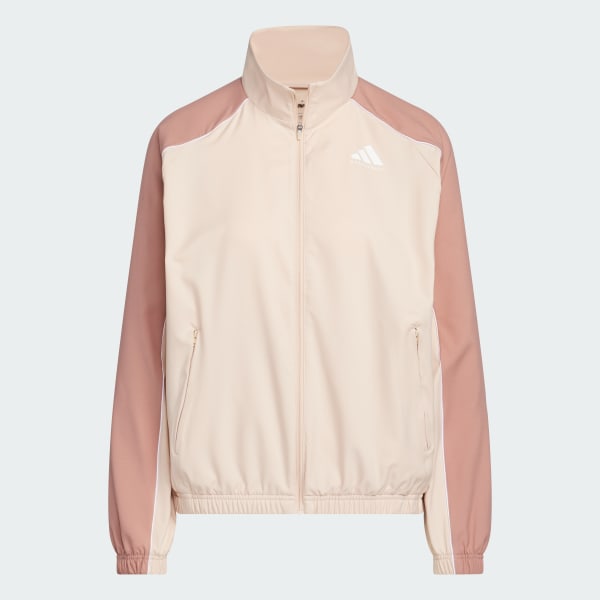 adidas Select Woven Jacket - Pink | Free Shipping with