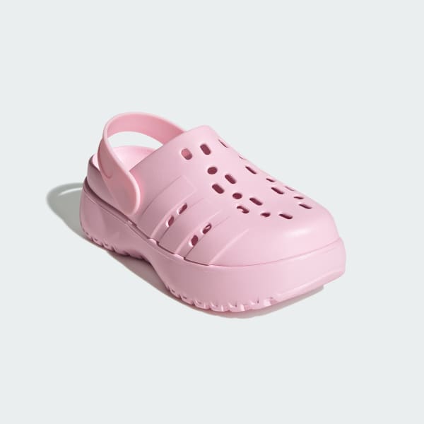 Pink 아딜렛 플랫폼 클로그