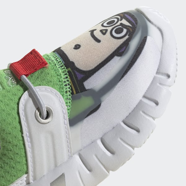 Hvid adidas x Disney Pixar Buzz Lightyear Rapidazen Slip-On sko LUQ50