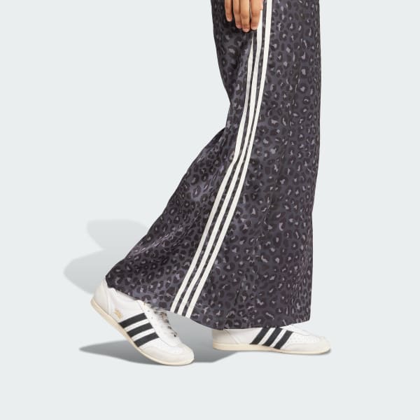 adidas Originalsワイドレッグ・サテン・パンツ - マルチカラー