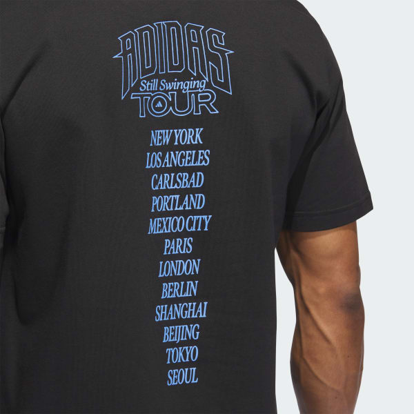 トップス ORIGINAL TOUR TEE adidas Golf Tour Graphic Tee - Black | adidas Singapore