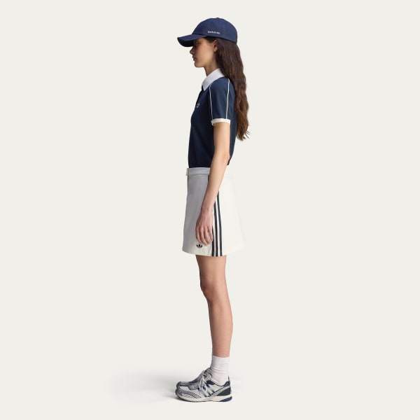 White Sporty & Rich Skort