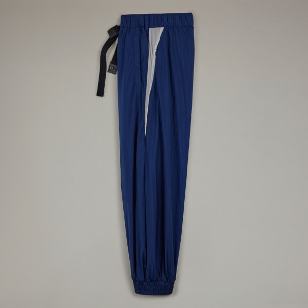 アディダス Y-3 3-STRIPES NYLON SHELL PANTS - ブルー