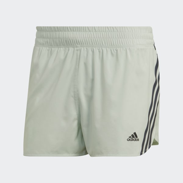 zelená Šortky Run Icons 3-Stripes Running L9404