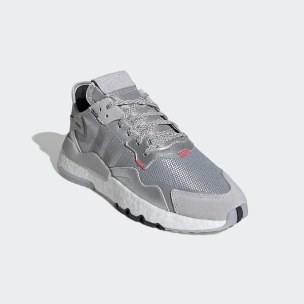 adidas Nite Jogger Shoes - Silver 