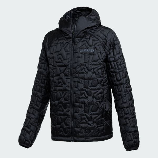 Grey TERREX XPERIOR 프리마로프트 루즈 필 인슐레이티드 후드 재킷