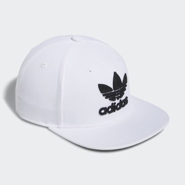 adidas Trefoil Snapback Hat - White, EW7946