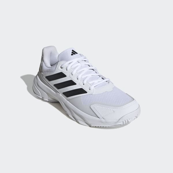 adidas Courtjam Control 3 Tennis Shoes - White | Free Shipping
