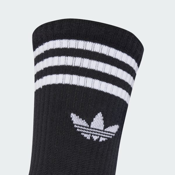 Negro Calcetín clásico 3-Stripes 3 Pairs