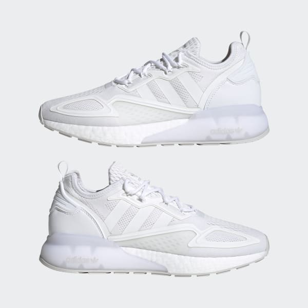 adidas ZX 2K Boost Shoes - White | adidas UK