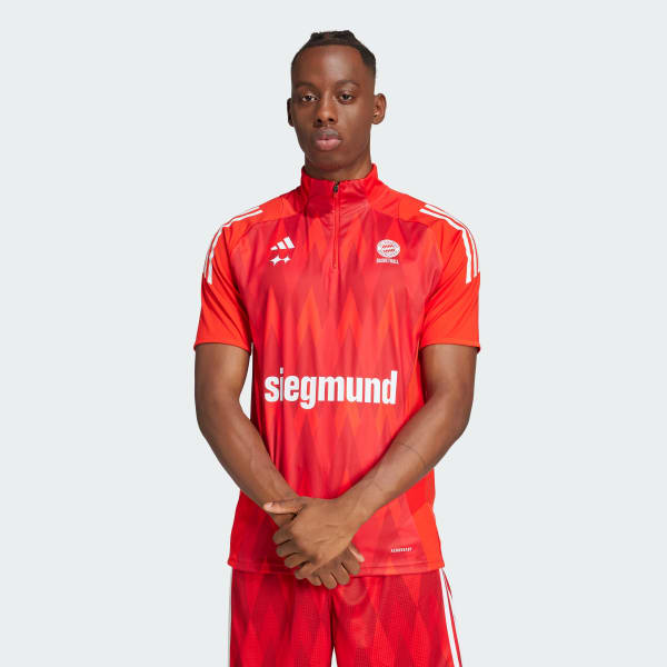 cervená FC Bayern Basketball Shooting Shirt