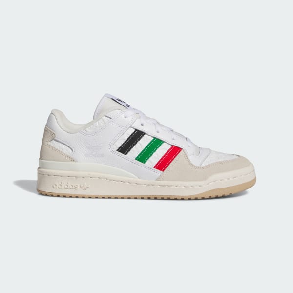 White Forum Low CL Shoes