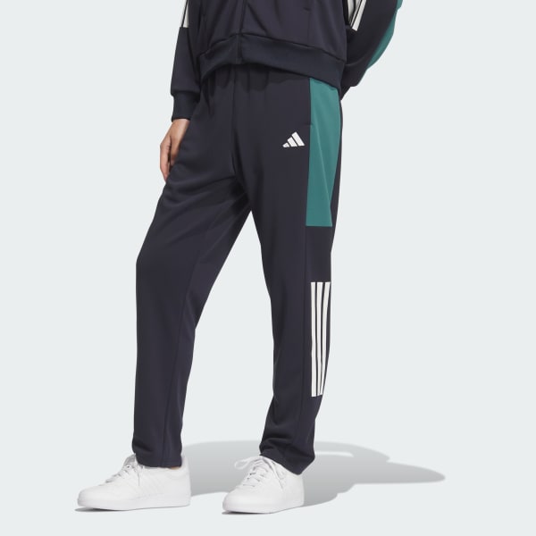 ブルー チームルーズフィットダブルニットトラックパンツ