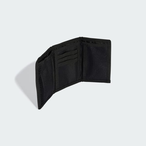 Black adidas Unisex Hoops Wallet
