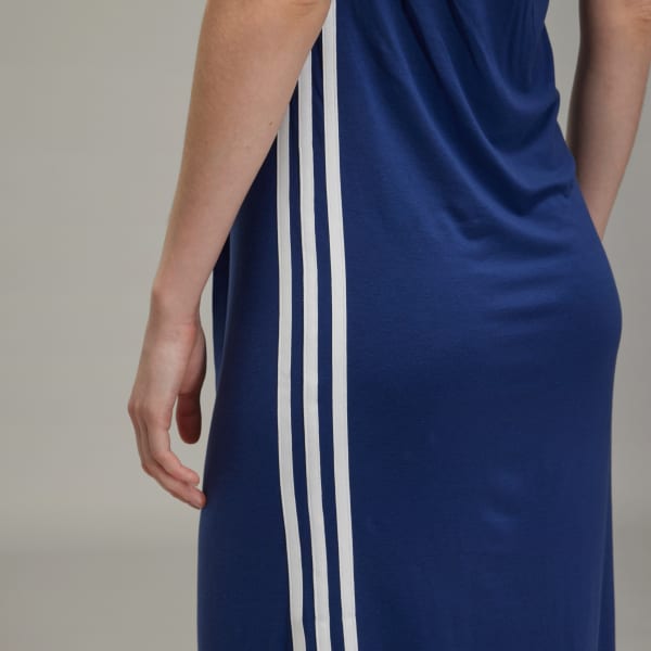 adidas Y-3 Tencel Stripes Dress - Blue | adidas Thailand