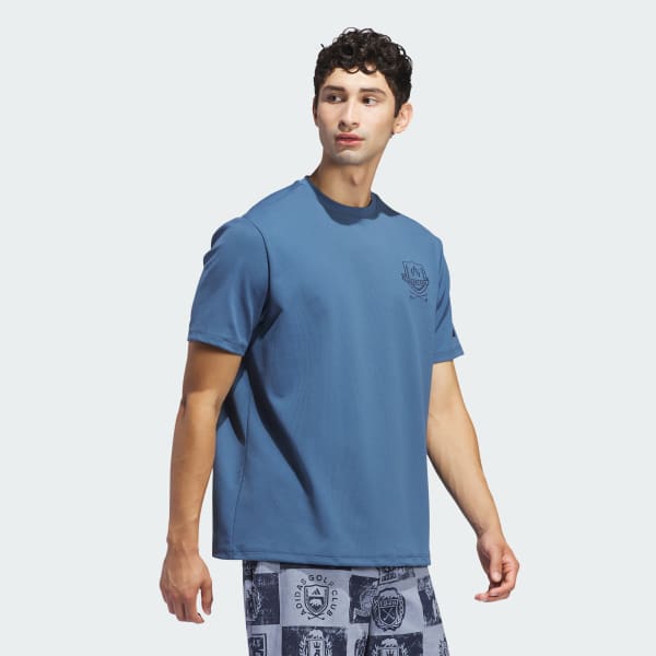 Blu T-shirt Go-To Mock