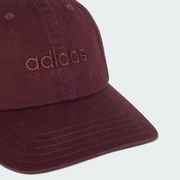 Burgundy Sportswear Dad Cap