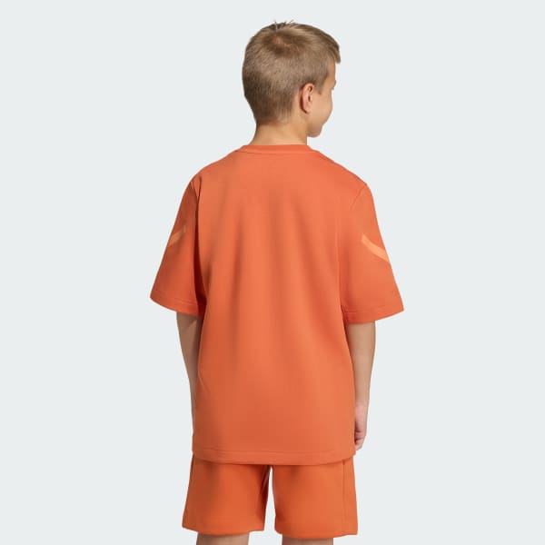 Orange adidas Z.N.E. Tee Kids