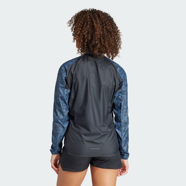 Azul Campera Rompevientos Terrex Trail Running