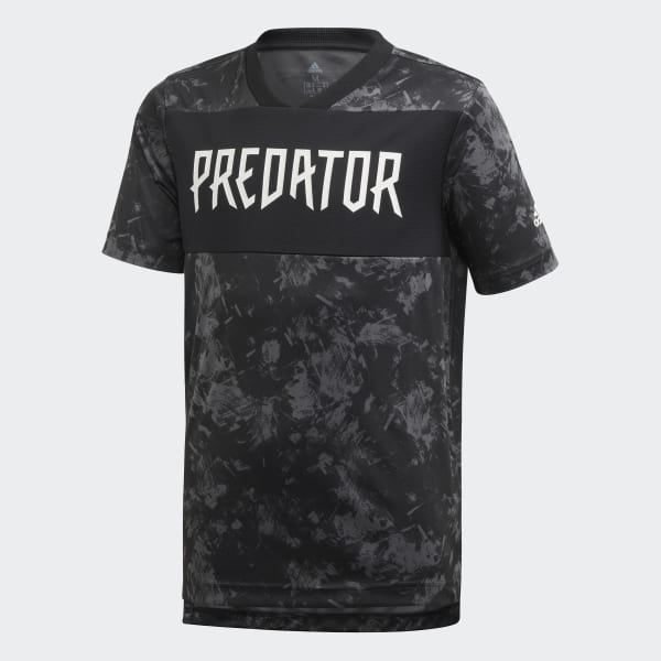 Black Predator Allover Print Jersey GUN00