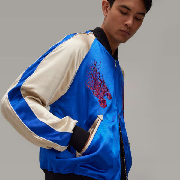 【予約販売】本 - Jacket Souvenir JFA Y-3 adidas Blue with Shipping Free | トップス