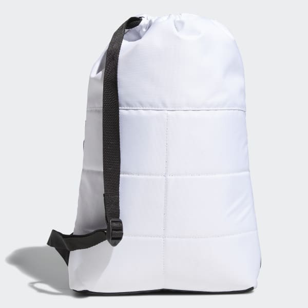 adidas sackpack white