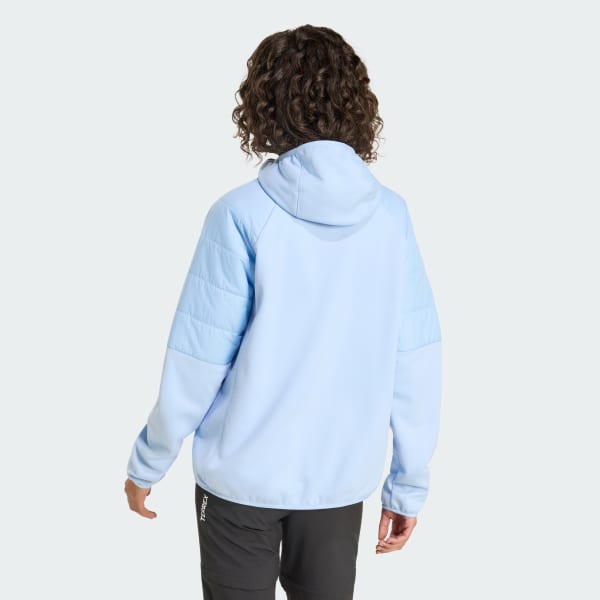 Azul Chaqueta con capucha híbrida aislada Terrex Multi CLIMAWARM