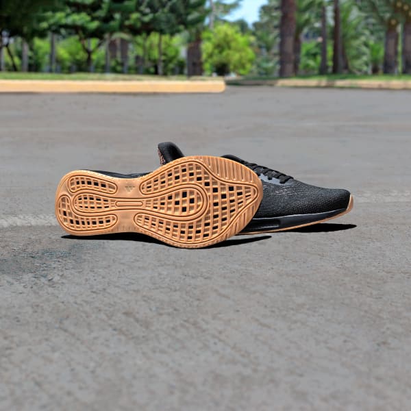 Negro Zapatillas Endo Run Hombre