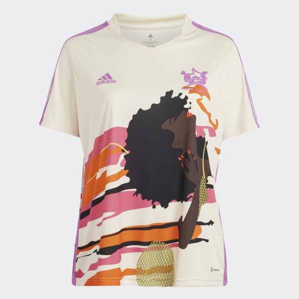 Beige Thebe Magugu Tiro Voetbalshirt (Grote Maat) ZJ766