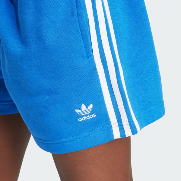 adidas 3-Stripes French Terry Shorts Blue adidas Philippines